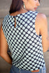 Floral Jacquard Top